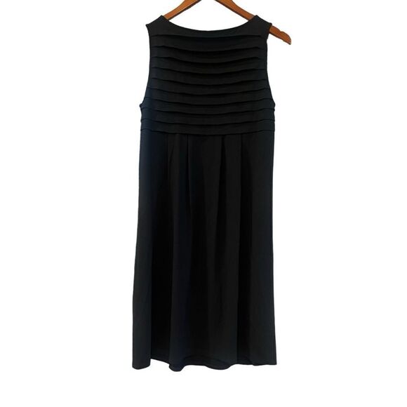 J. Jill black wearever slip dress. Size small - Picture 7 of 8